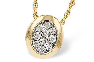 B320-34464: NECKLACE .25 TW