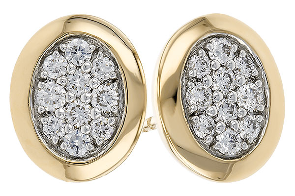 B320-34473: EARRINGS .39 TW