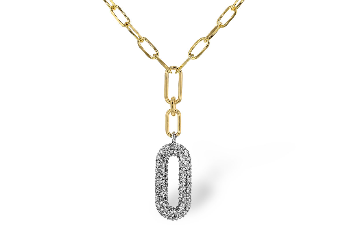 B320-35391: NECKLACE .96 TW (18")