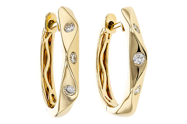 B320-35409: EARRINGS .15 TW