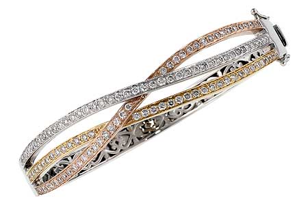 C045-74518: BANGLE BRACELET 2.00 TW