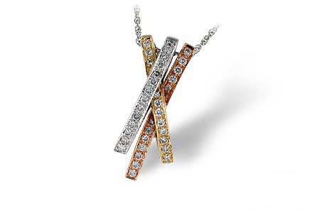 C051-27264: NECKLACE .49 TW