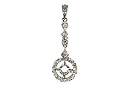 C052-13555: SEMI PENDANT .27 TW