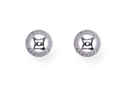 C229-42655: EARRING JACKET .32 TW (FOR 1.50-2.00 CT TW STUDS)