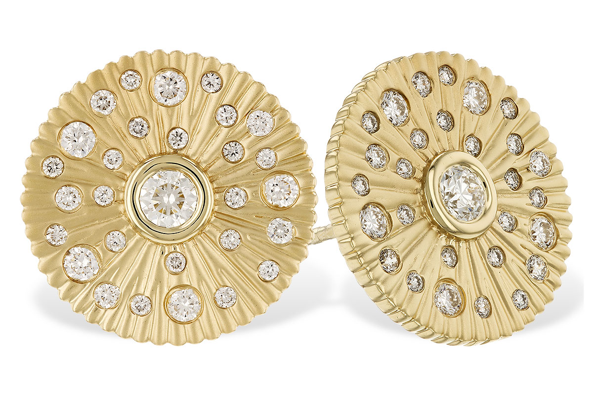 C229-42682: EARRINGS .51 TW