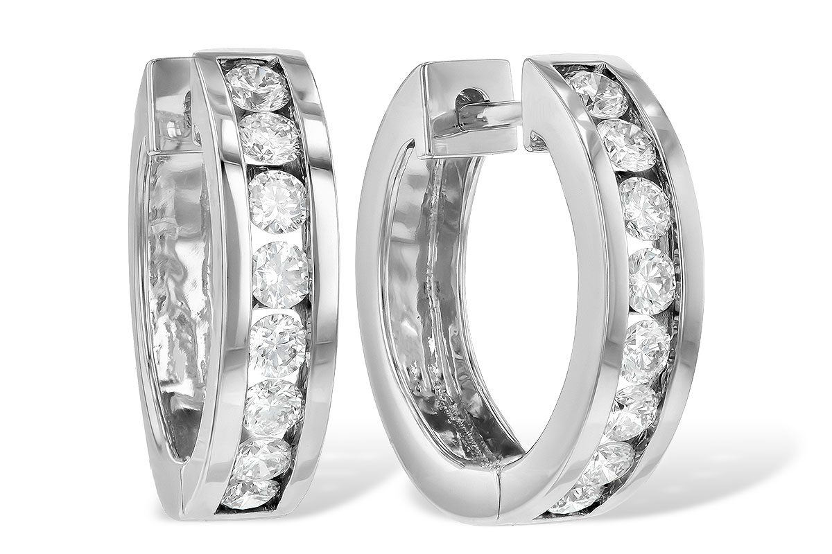 C231-21737: EARRINGS 1 CT TW