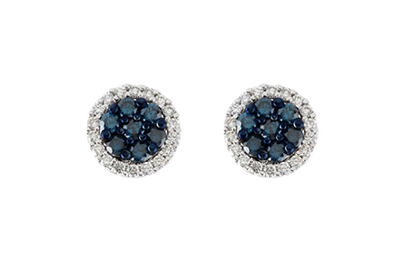 C233-05382: EARR .45 BLUE DIA .70 TW