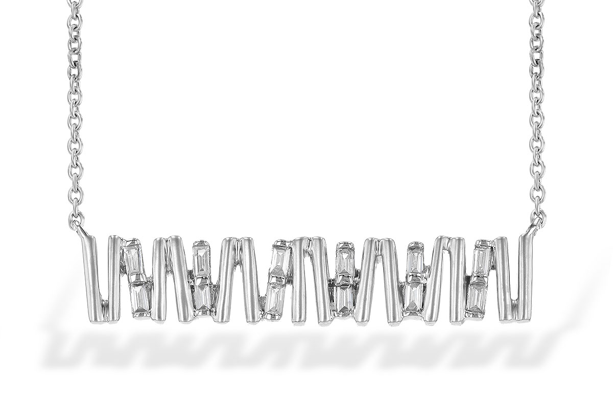C235-78109: NECK .15 TW BAGUETTE DIAS