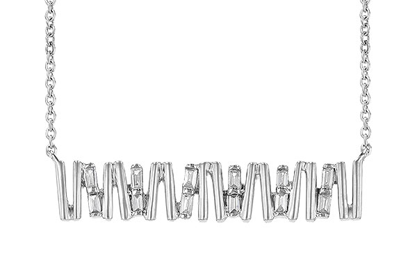 C235-78109: NECK .15 TW BAGUETTE DIAS