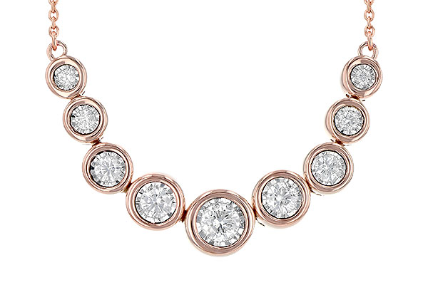 C235-79946: NECKLACE .50 TW