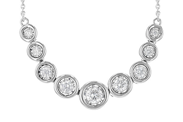 C235-79946: NECKLACE .50 TW