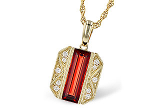 C318-50855: NECK 1.60 GARNET 1.67 TGW