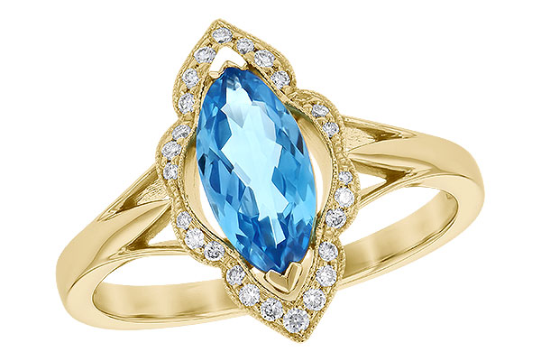 C318-52709: LDS RG 1.26 BLUE TOPAZ 1.37 TGW