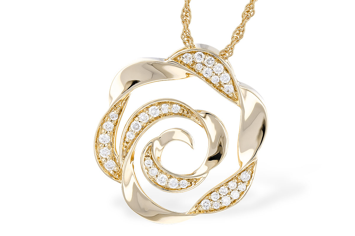 C319-39937: NECKLACE .20 TW