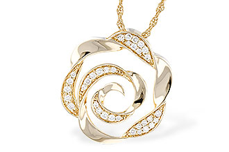 C319-39937: NECKLACE .20 TW