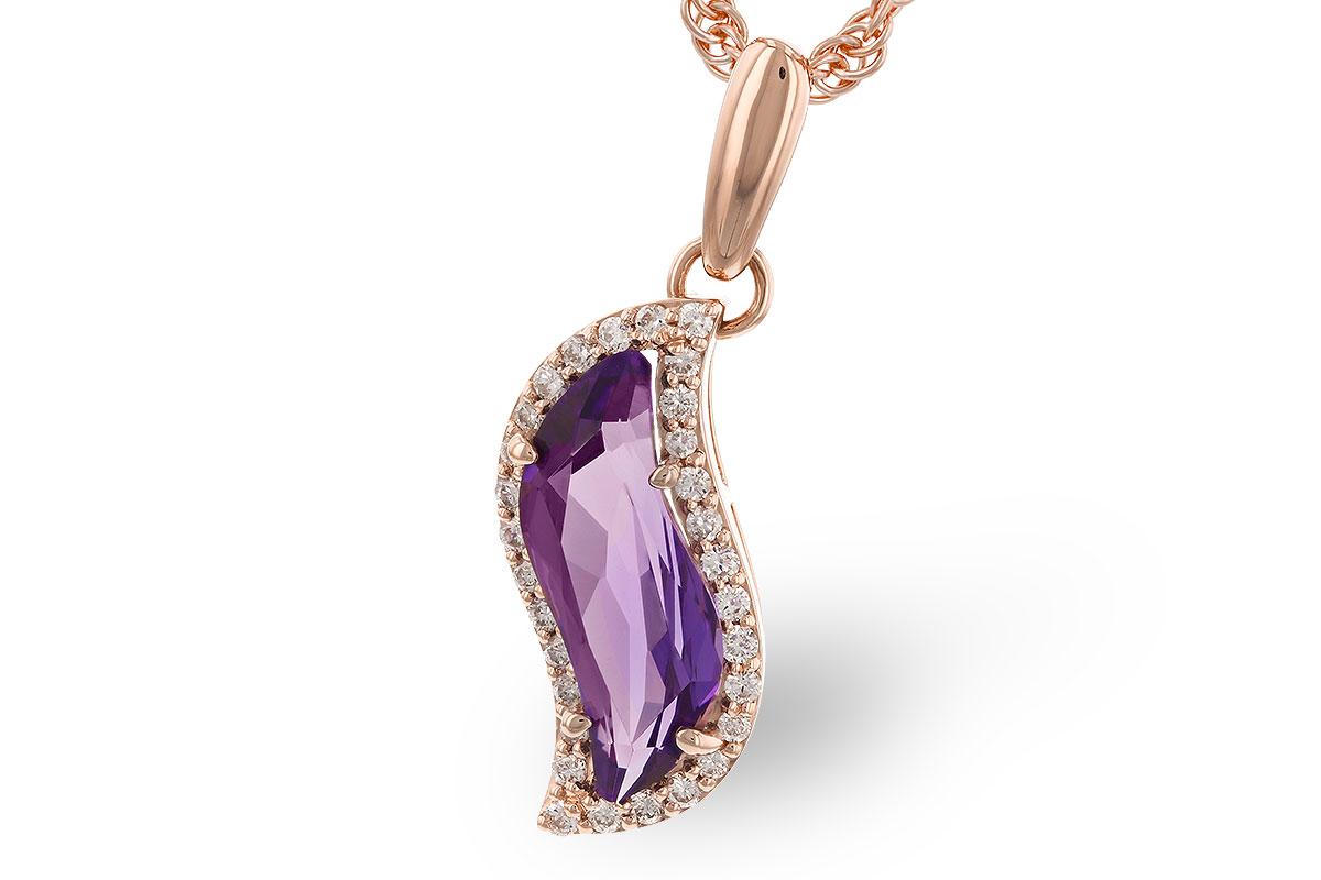 C319-40873: NECK 1.34 TW AMETHYST 1.48 TGW