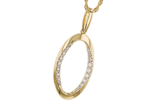 C319-41773: NECKLACE .32 TW