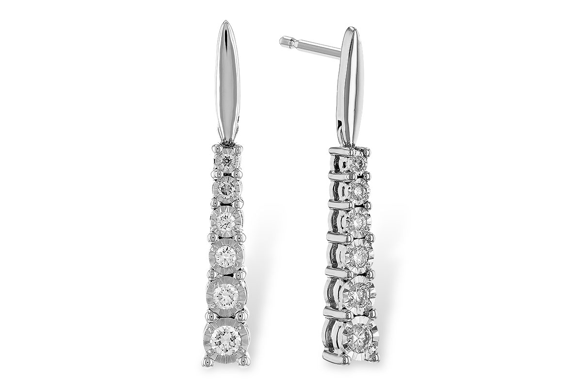 C319-45373: EARRING .20 TW