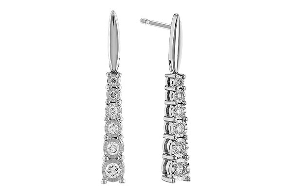 C319-45373: EARRING .20 TW