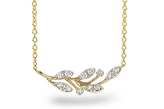 C320-30818: NECKLACE .32 TW (18")