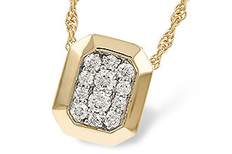 C320-34464: NECKLACE .25 TW