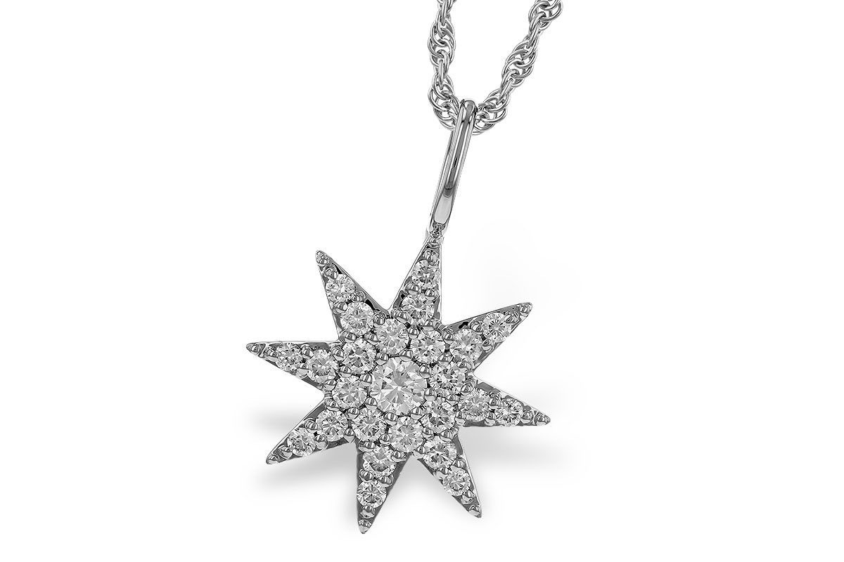 C320-34491: NECKLACE .48 TW