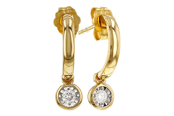 C320-34500: EARRINGS .10 TW