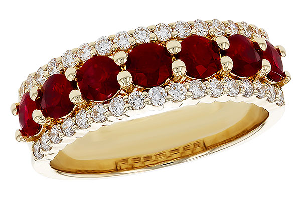 C321-19037: L233-94527 W/RUBY 1.26 TW RUBY 1.70 TGW