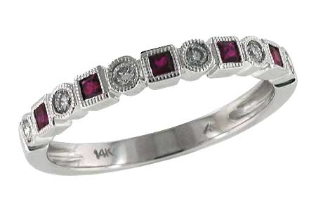 D142-16355: LDS WED RG .18 RUBY .30 TGW