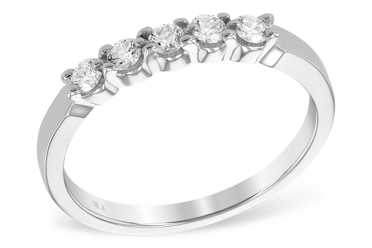 D231-22646: LDS DIA WED RG .25 TW (5 STONES)