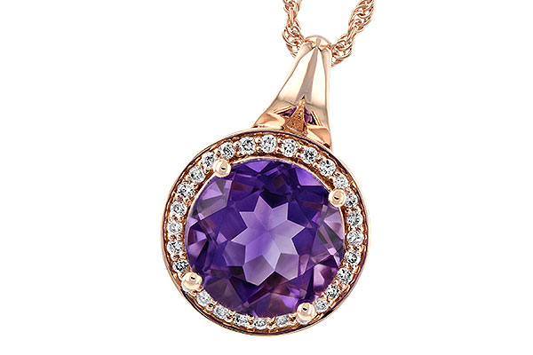 D231-23555: NECK 3.36 AMETHYST 3.50 TGW