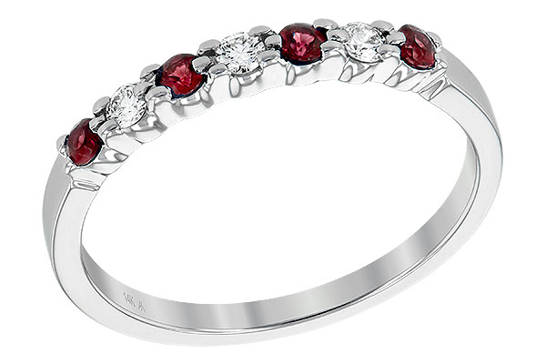 D231-26309: LDS WED RG .18 RUBY .28 TGW