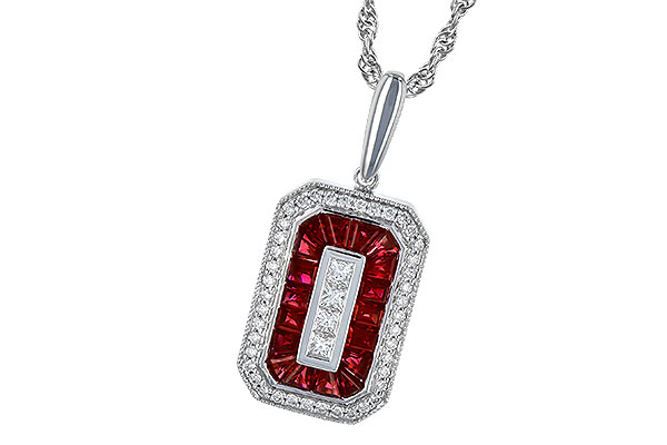 D235-76346: NECK 1.09 RUBY 1.42 TGW