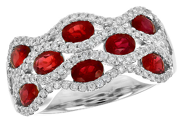 D235-79064: LDS WED RG 1.80 TW RUBY 2.18 TGW