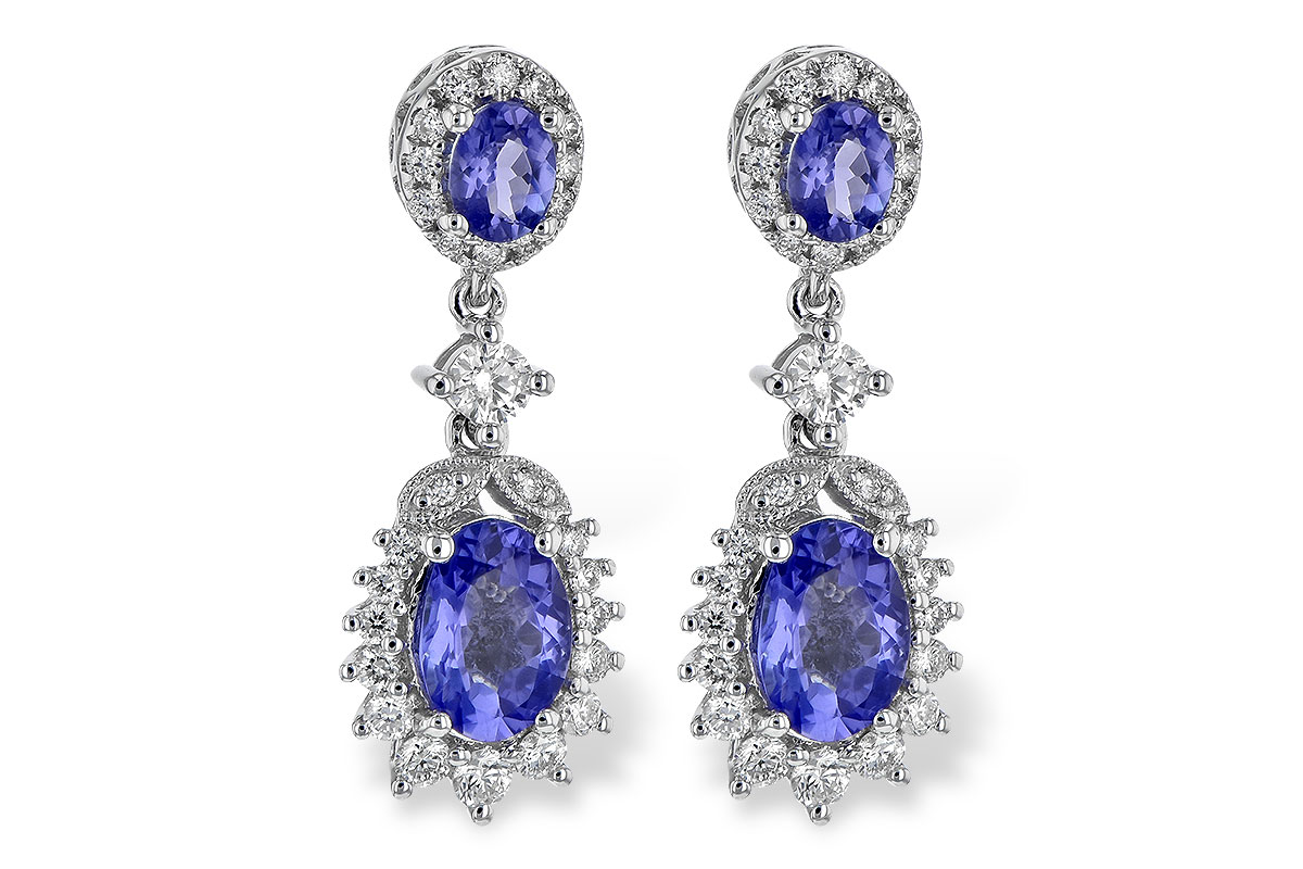 D235-79082: EARR 1.80 TW TANZANITE 2.33 TGW