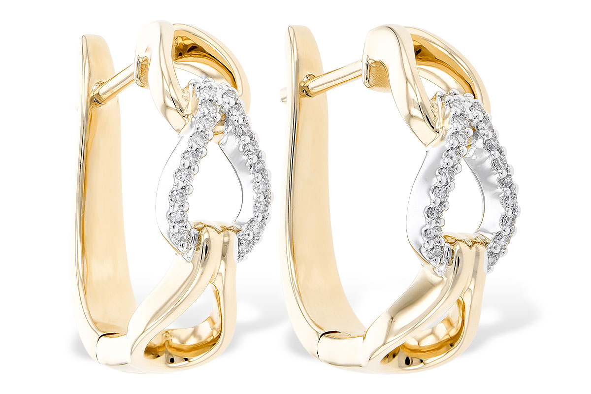 D318-53609: EARRINGS .15 TW