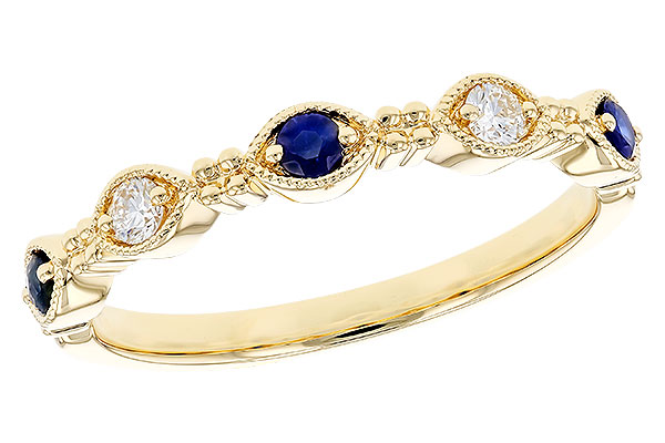 D319-39082: LDS WED RG .15 TW SAPP .24 TGW
