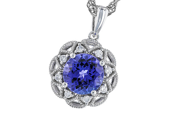 D319-39991: NECK 1.42 TANZANITE 1.50 TGW (7MM TANZ)