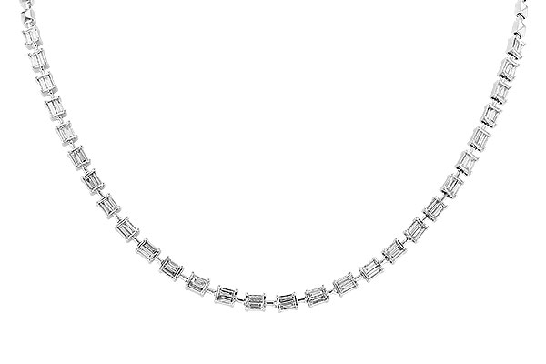 D319-40846: NECKLACE 2.02 TW BAGUETTE