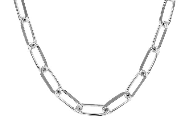 D319-42691: PAPERCLIP MD (18IN, 3.10MM, 14KT, LOBSTER CLASP)