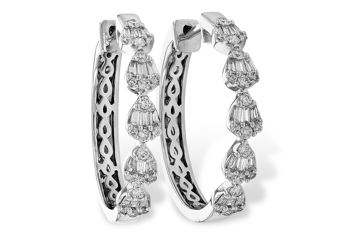 D319-43591: EARRINGS .20 BAG .47 TW