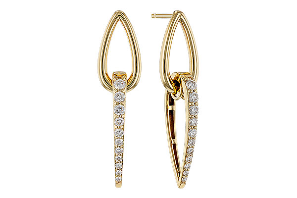 D320-29055: EARRINGS .75 TW