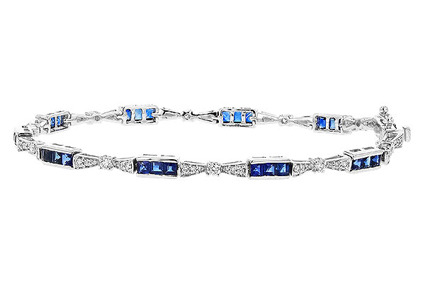 D320-33582: BRACELET 2.10 SAPPHIRE 2.75 TGW (7")