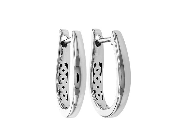 D320-33609: GOLD EARRINGS (15MM)
