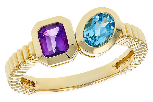 D320-36291: LDS RG .82 TW SEMI-PRECIOUS (AMY,SWISS BT)