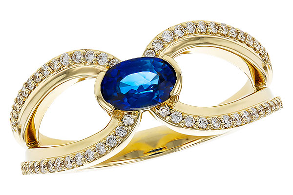 D321-19064: LDS RG .56 SAPPHIRE .75 TGW (6x4MM SA)