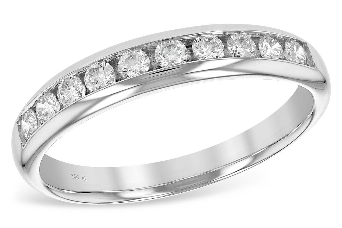 E138-51791: LDS WED RG .32 TW (10 STONES)