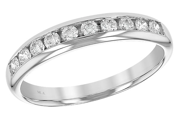 E138-51791: LDS WED RG .32 TW (10 STONES)