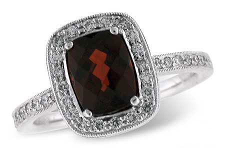 E229-38155: LDS DIA RG 1.85 GARNET 2.11 TGW
