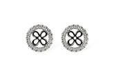 E233-04473: EARRING JACKETS .30 TW (FOR 1.50-2.00 CT TW STUDS)